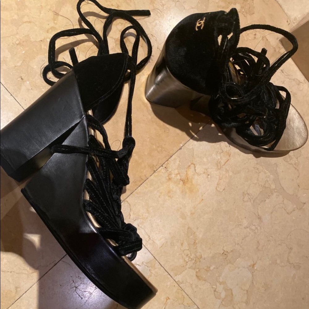 Authentic Chanel Sandals View 2
